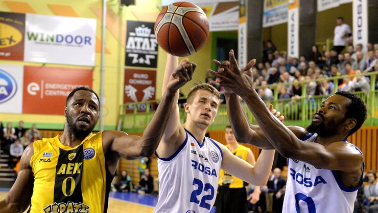 Liga Mistrzów FIBA: AEK Ateny górą w meczu z Rosą Radom