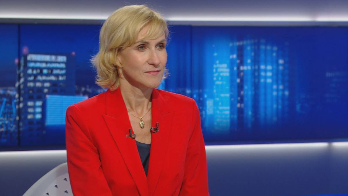 Urszula Pasławska w "Gościu Wydarzeń". Oglądaj godz. 19:15