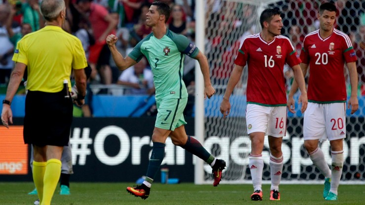 Węgry - Portugalia: Ronaldo wraca do formy. To już drugi gol! (WIDEO)