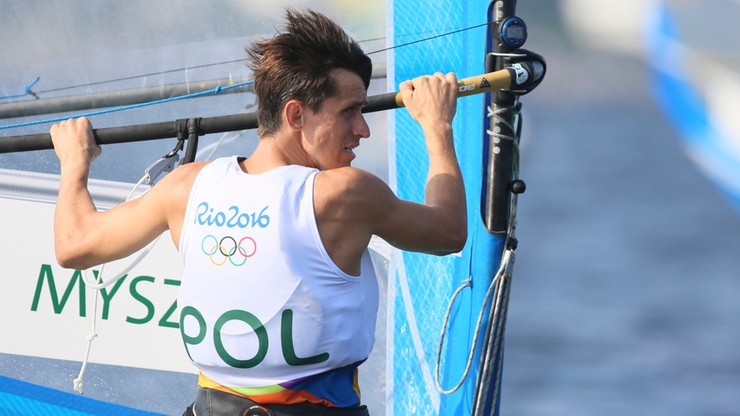Rio 2016: Piotr Myszka trzeci po dziewięciu wyścigach