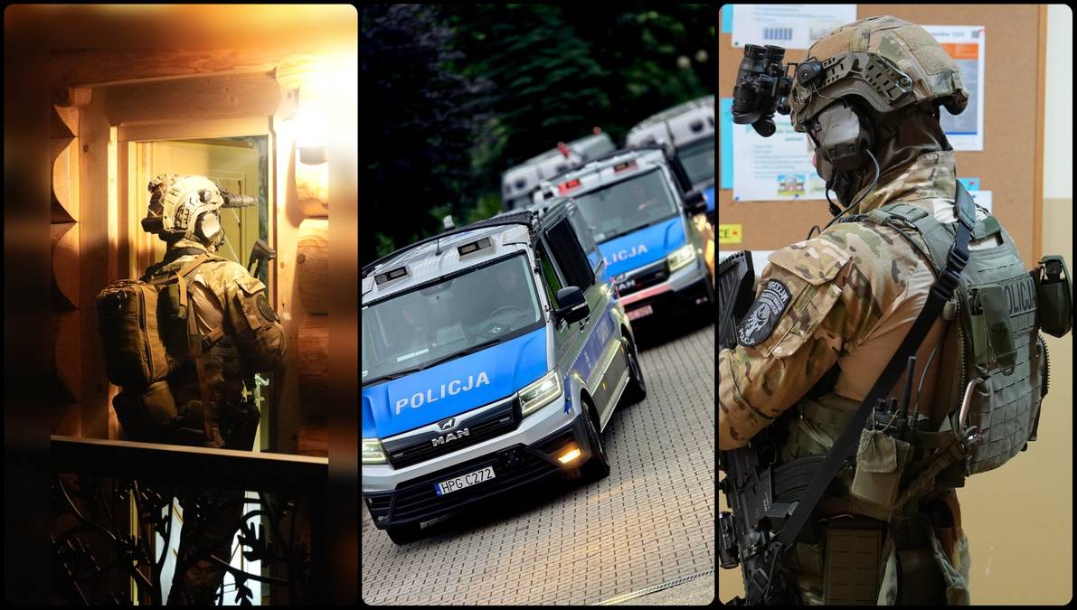 Trwa obława, policja podaje nową wersję zdarzeń. "Wynurzył się tylko raz"