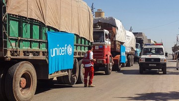 ONZ i Czerwony Krzyż zawieszają pomoc humanitarną dla Syrii