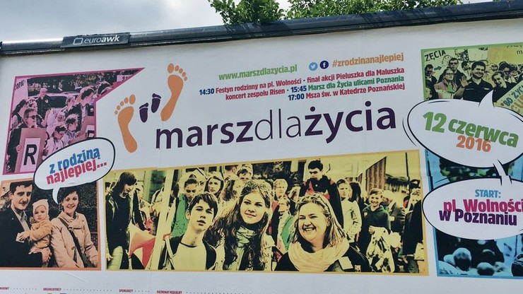 W Poznaniu dziś "Marsz dla życia". Przejdzie pod hasłem "Z rodziną najlepiej"