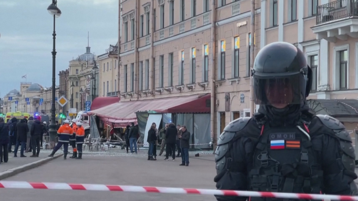 Rosja. Eksplozja w Petersburgu. Jedna osoba nie żyje, kilkanaście rannych