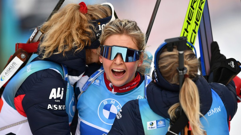 PŚ w biathlonie: Norweżki najlepsze w Ruhpolding