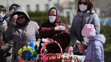 Na Białorusi katolicy przyszli do kościołów mimo epidemii