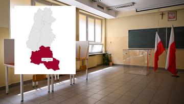 Samotna wyspa na Podkarpaciu. Dookoła wygrał PiS