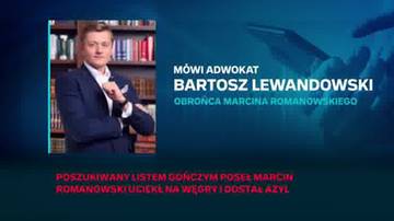 Romanowski nie wróci do Polski? "Dopóki nie zostanie przywrócona praworządność" 