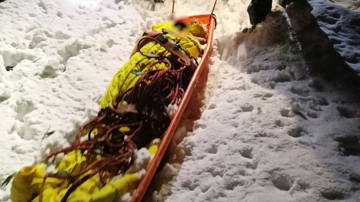 Klimczok. 18-latek zaginął podczas śnieżycy. Odnaleziono go dzięki aplikacji "Ratunek"