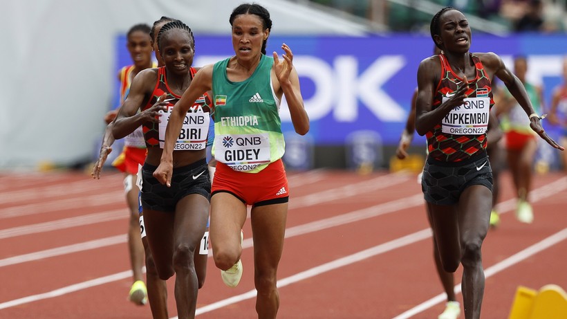 MŚ Eugene 2022: Letesenbet Gidey mistrzynią w biegu na 10000 metrów