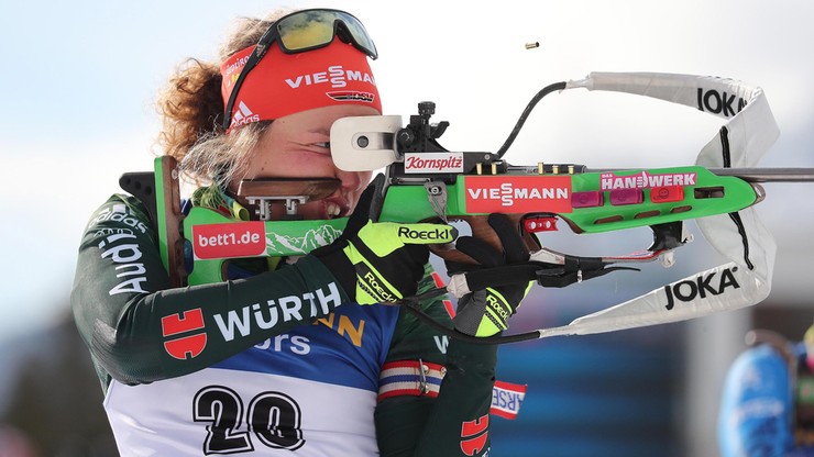 PŚ w biathlonie: Niemki najszybsze w sztafecie w Canmore