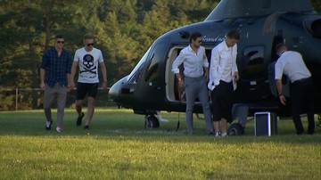 Kadrowicze Nawałki już w Arłamowie. Helikopterem dolecieli m.in. Lewandowski, Krychowiak i Szczęsny