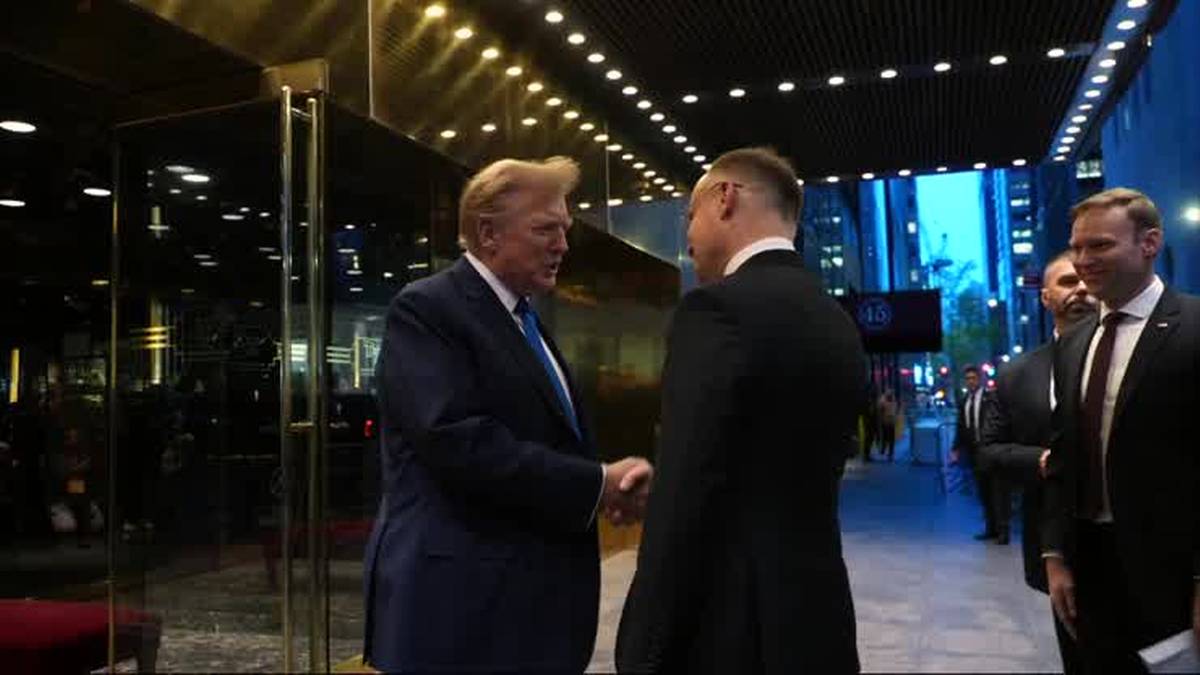 "Spotkanie dwóch przyjaciół". Emocje po spotkaniu Andrzeja Dudy z Donaldem Trumpem