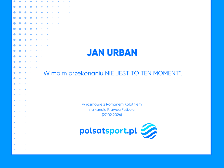 Jan Urban w rozmowie z Romanem Kołtoniem o kadrze