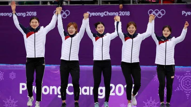 Pjongczang 2018: Koreanki złotymi medalistkami w sztafecie short tracku