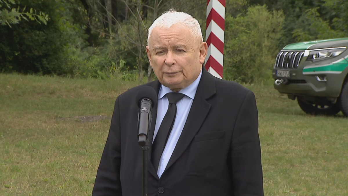 Jarosław Kaczyński: Płot wzdłuż wschodniej granicy będzie rozbudowany
