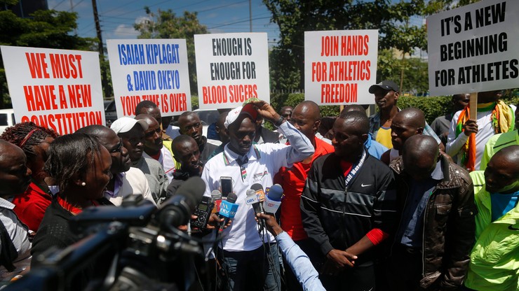 Kenijscy sportowcy walczą z korupcją. Okupują siedzibę federacji lekkoatletycznej