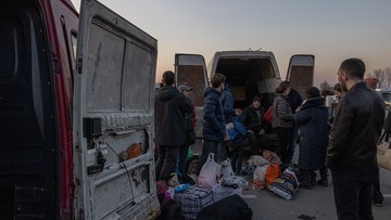 Rosjanie zabrali pomoc humanitarną w Melitopolu [ZAPIS RELACJI]