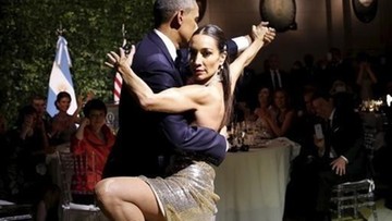 Barack Obama tańczy tango w Argentynie