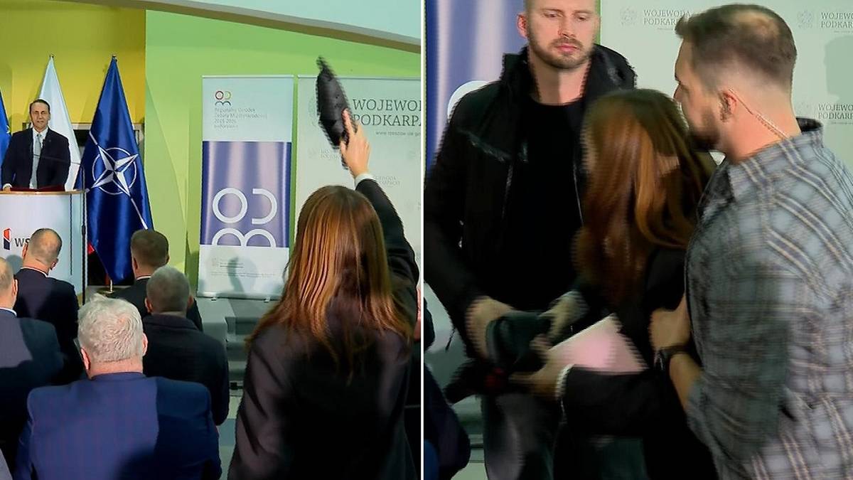 Incydent na spotkaniu z Radosławem Sikorskim. "Pan kłamie"