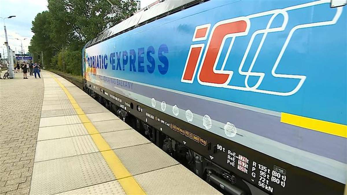Pociąg "Adriatic Express" ruszył do Chorwacji. Zaczęło się od opóźnienia
