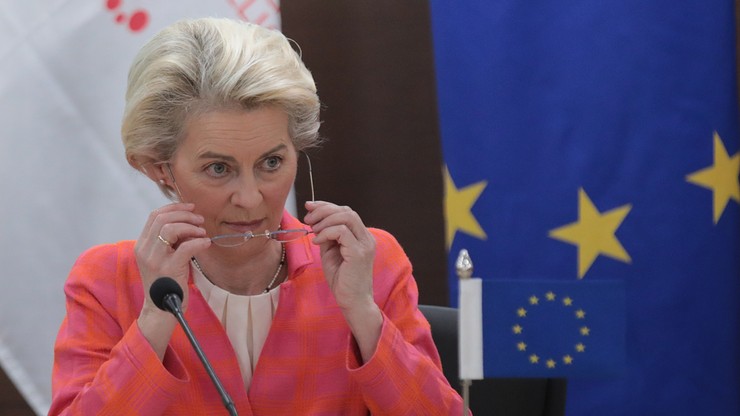 Gaz z Rosji. Szefowa KE Ursula von der Leyen komentuje wstrzymanie dostaw do Polski i Bułgarii