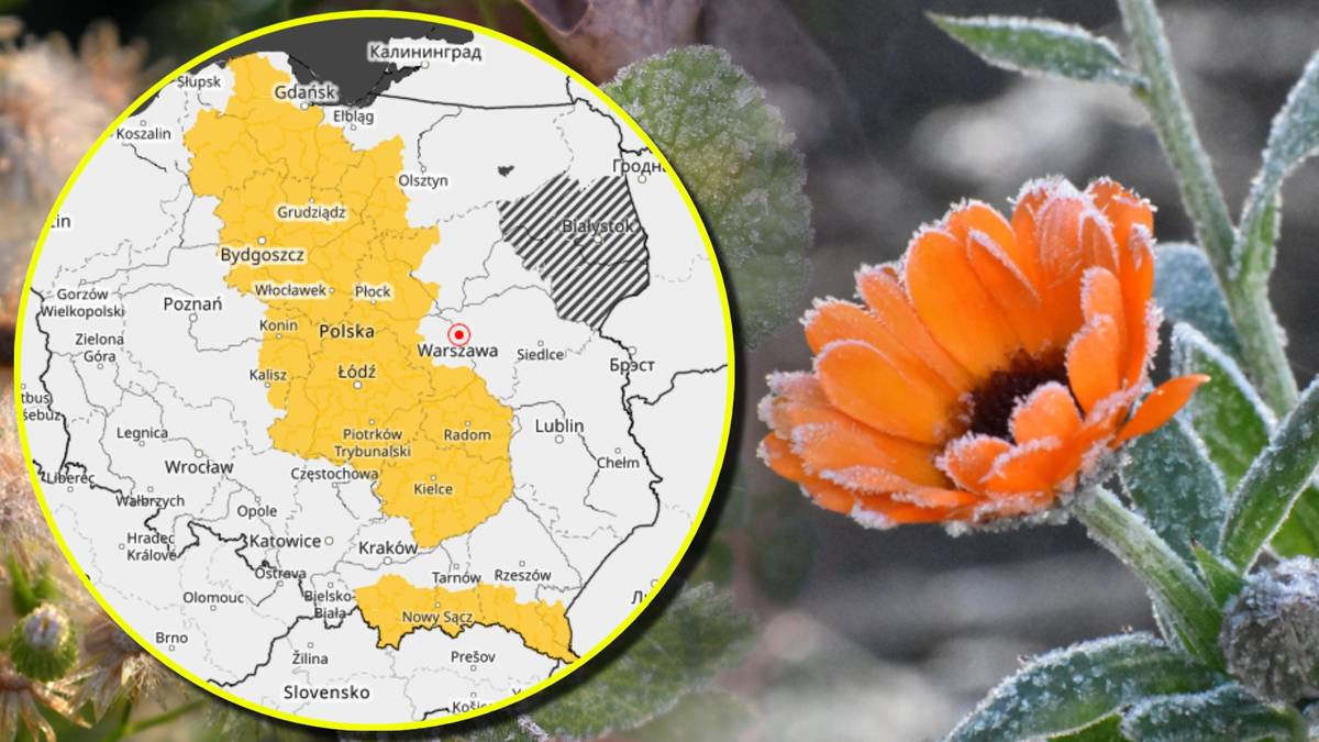 Przed nami wyjątkowo mroźna noc. Ostrzeżenia IMGW dla dziewięciu województw