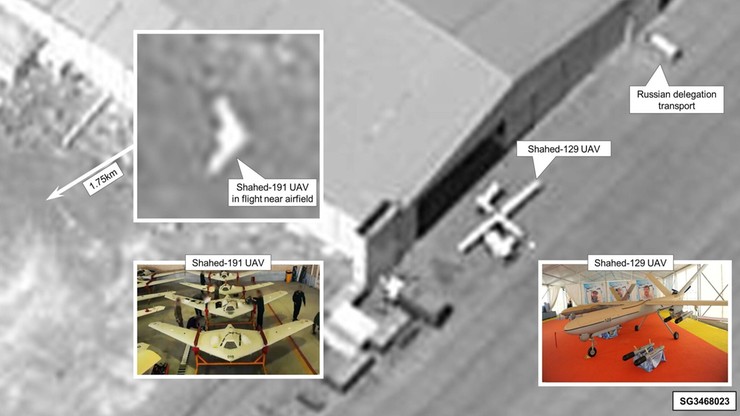 Wojna w Ukrainie. Rosjanie szkolą się na irańskich dronach. Władze USA potwierdzają