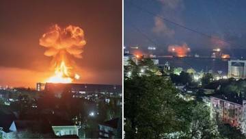 Potężny atak Ukrainy w Rosji. Płonie tankowiec i kluczowa infrastruktura