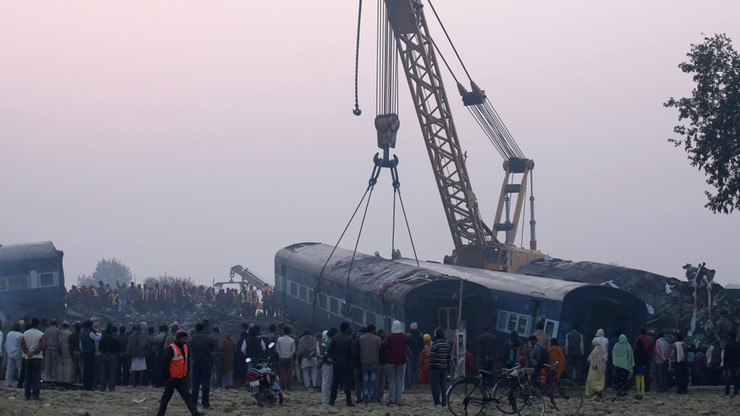 Indie: już ponad 130 ofiar katastrofy kolejowej