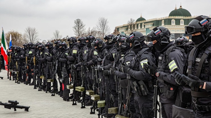 Wojna Rosja-Ukraina.  Ramzan Kadyrow potwierdził rozmieszenie czeczeńskich wojsk na Ukrainie