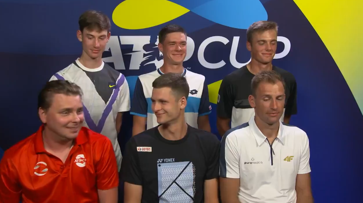 ATP Cup: Matkowski przedstawił reprezentację. "Weganin, weteran i dzieciak" (WIDEO)
