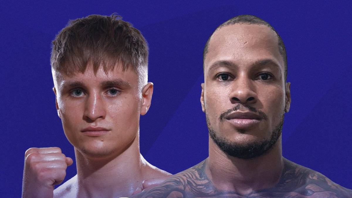 Plakat z zapowiedzią walki muay thai pomiędzy Adrianem Gunią a Arnoldo Moską na gali DWM 7 w Wieluniu.