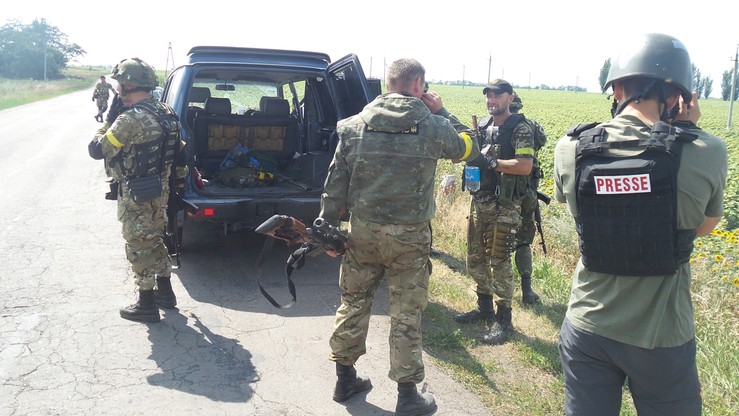 Ukraiński żołnierz skazany na 24 lata więzienia za zabicie włoskiego dziennikarza w Donbasie