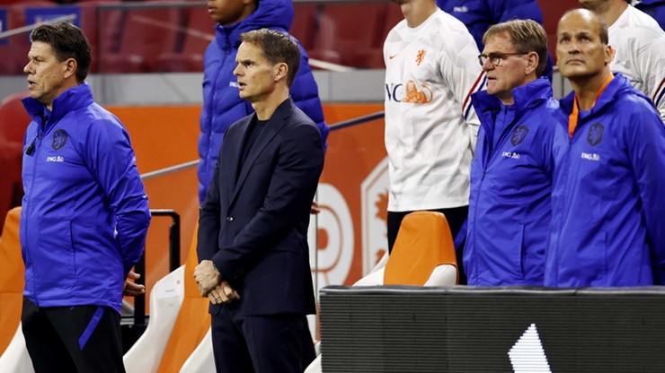 Porażka Holandii w debiucie trenera Franka de Boera