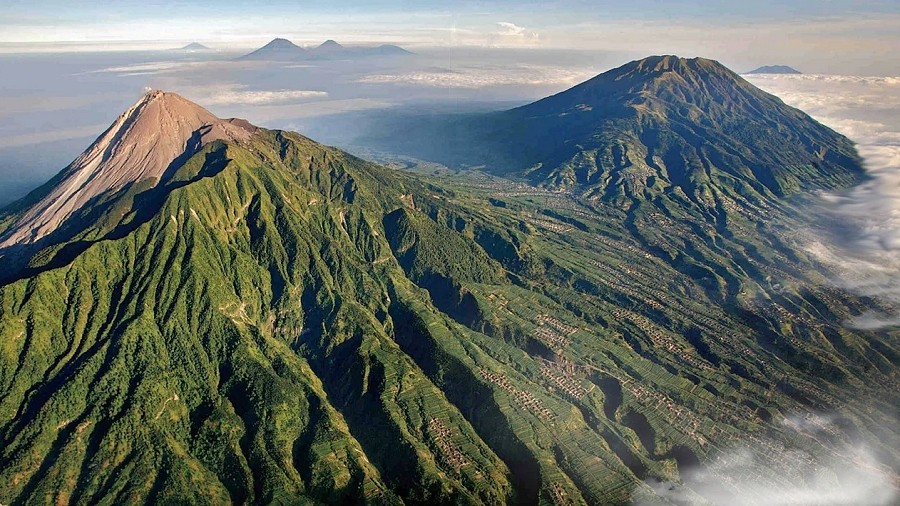 Wulkan Merapi w Indonezji. Fot. Pixabay.