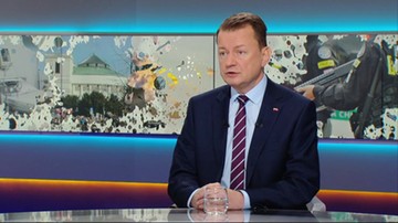 Granica polsko-białoruska. Szef MON Mariusz Błaszczak gościem w programie "Graffiti"