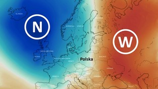 09.01.2023 05:58 Niż kontra wyż, a Polska w samym środku tej bitwy. Od tego, który wygra, zależy pogoda w styczniu