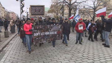 Warszawa. Proizraelski marsz idzie ulicami miasta
