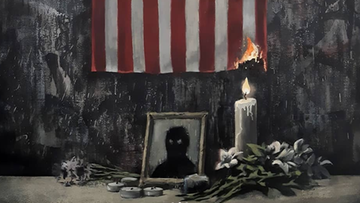 Banksy nowym dziełem komentuje śmierć George'a Floyda