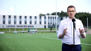 Premier w ośrodku treningowym Legii Warszawa. "Przed polską piłką jeszcze lepsza przyszłość"