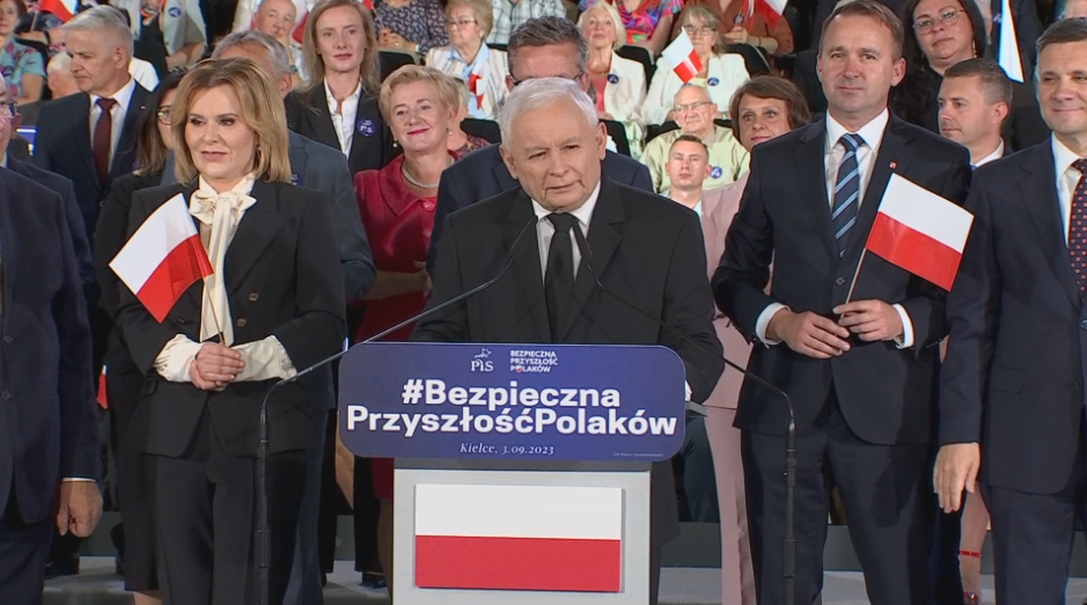 Jarosław Kaczyński: Startuję z woj. świętokrzyskiego, bo Polska jest jedna