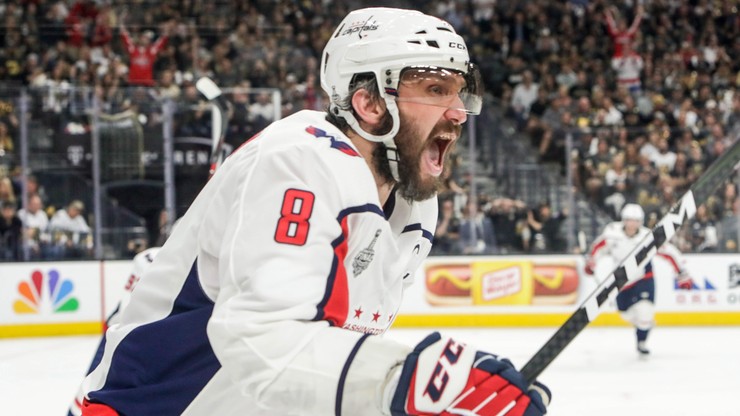 NHL: Owieczkin po raz ósmy osiągnął granicę 50 bramek w sezonie