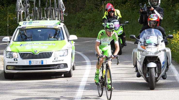 Giro d'Italia: Ciccone wygrał etap, Jungels liderem