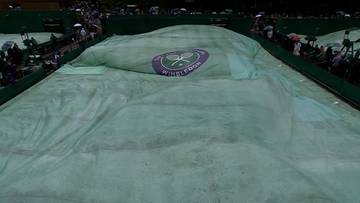 Znowu deszcz. Kolejny dzień i kolejne opóźnienia na Wimbledonie