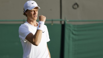 Wimbledon: Jannik Sinner - Stan Wawrinka. Włoch spełnił oczekiwania i pokonał rywala