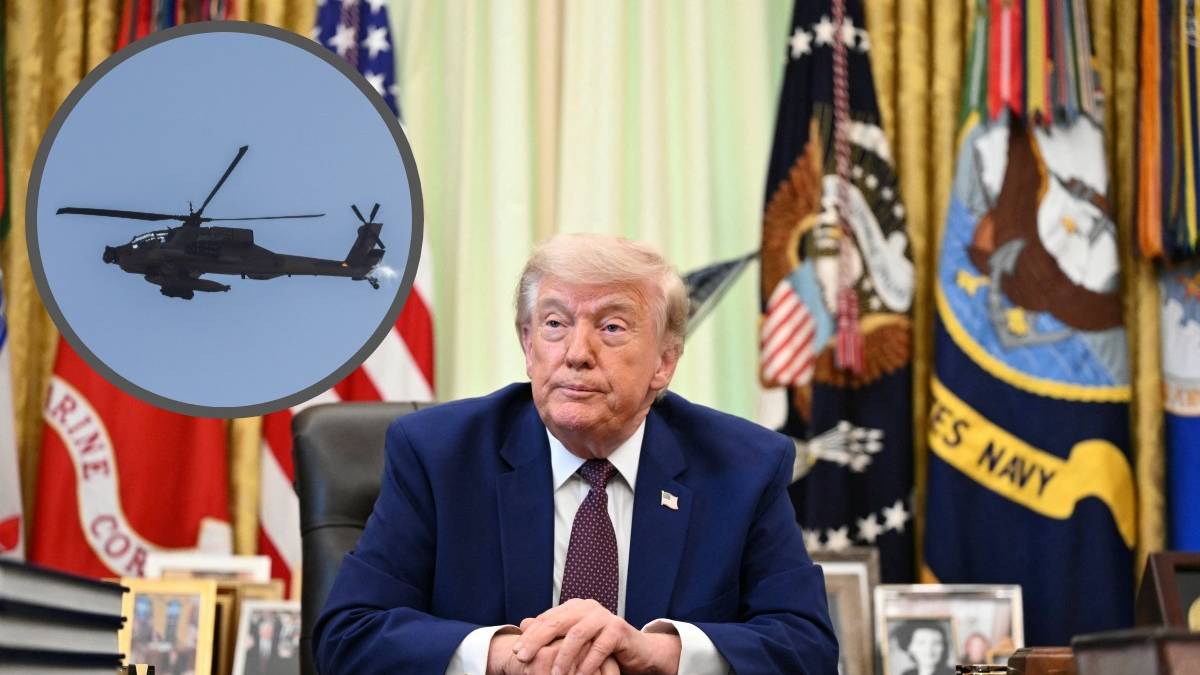 "Musimy odpowiedzieć". Trump potwierdza, iż Irańczycy zestrzelili śmigłowiec USA