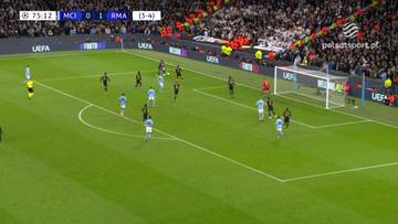 Manchester City - Real Madryt. Gol Kevina De Bruyne
