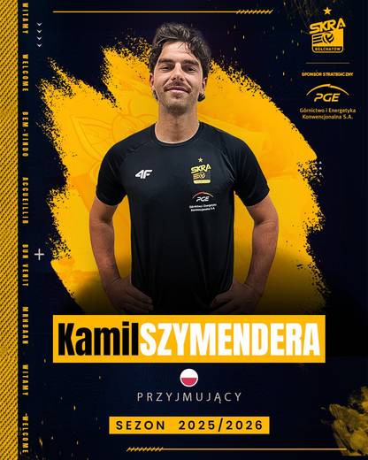PGE GiEK Skra Bełchatów - skład na nowy sezon 2025/2026. Siatkarze, trener, transfery
