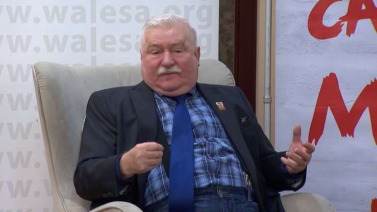 "Nas było dziesięć milionów, a ich jest pięćset tysięcy" - Lech Wałęsa